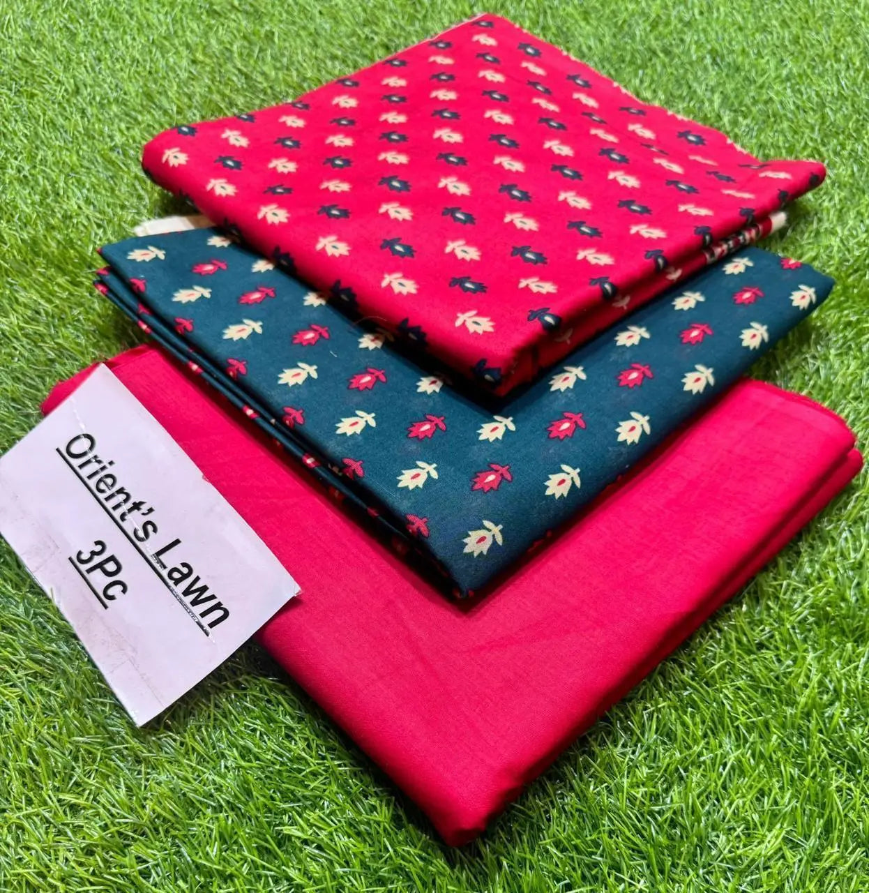 3pc Orient Lawn Collection(Vol-3)AZ Rk-Store