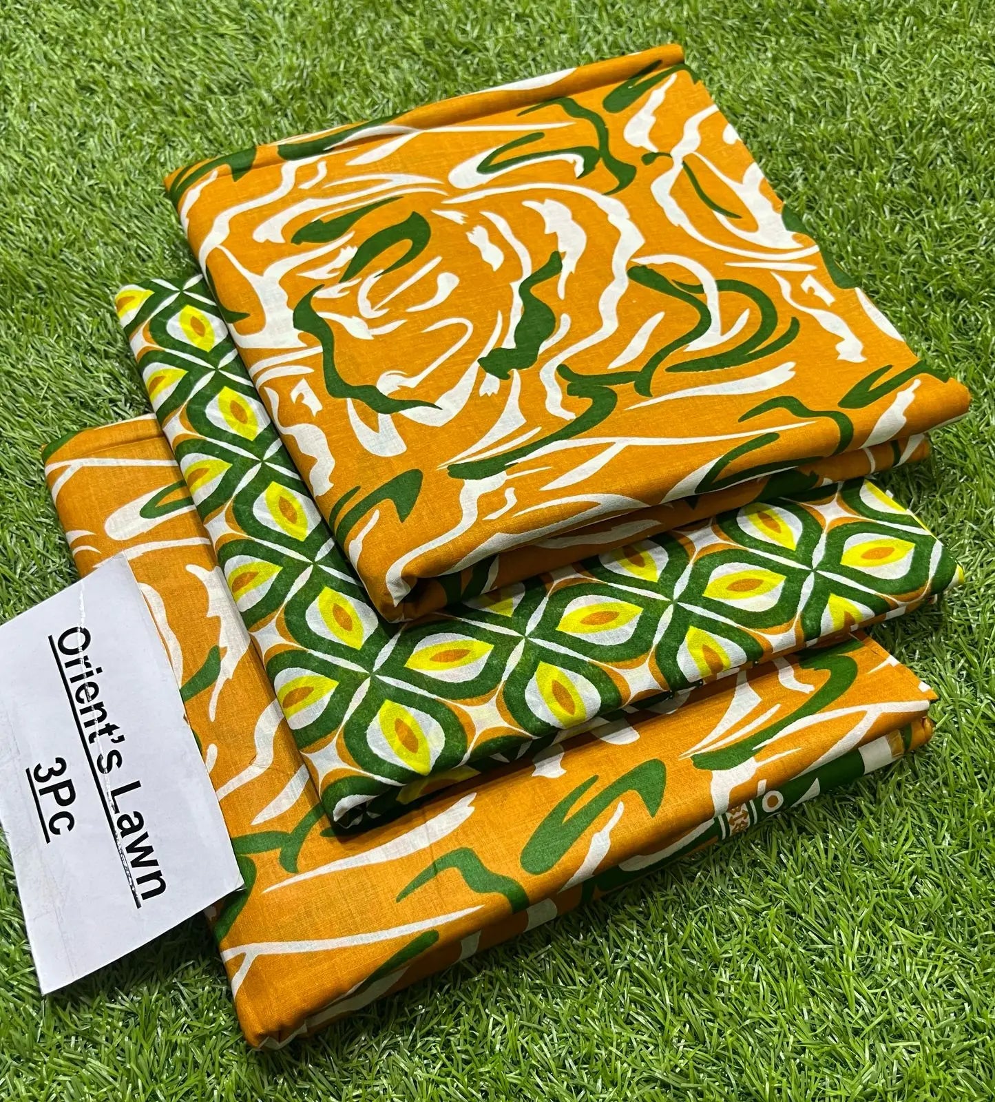3pc Orient Lawn Collection(Vol-5)AZ Rk-Store