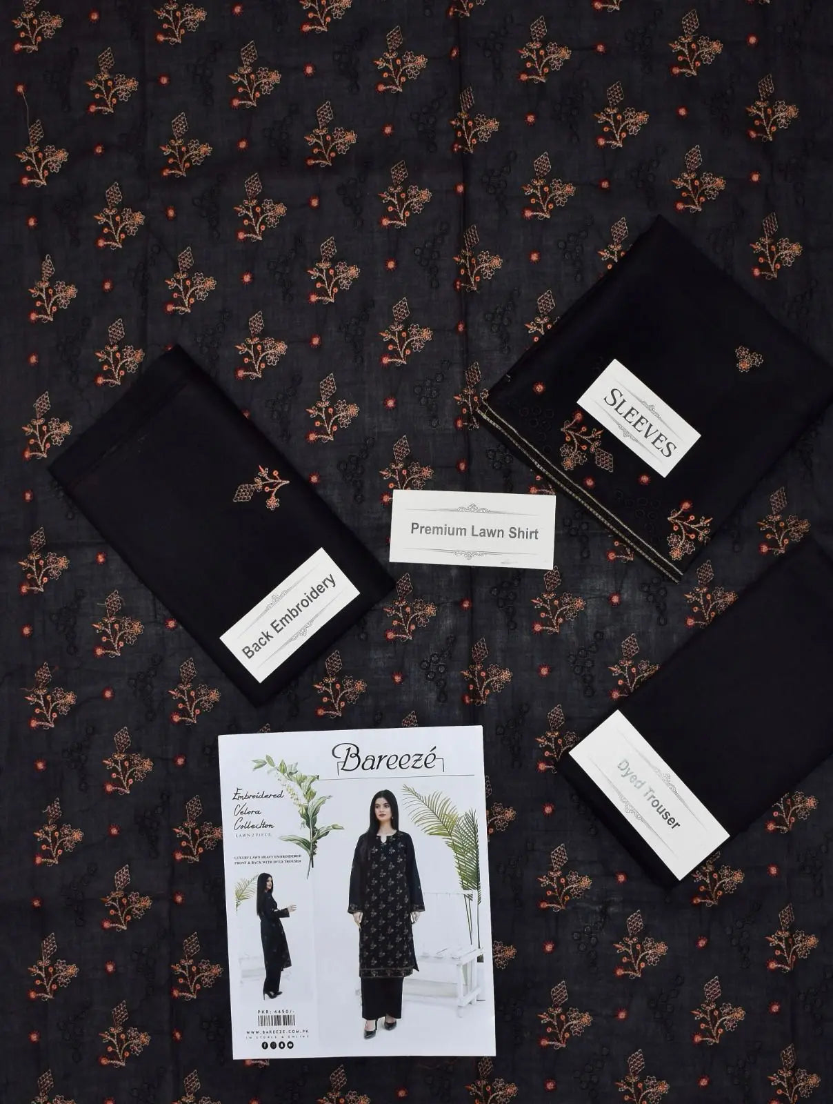 Bareeze 2pc Lawn Collection (Vol-4)AZ Rk-Store