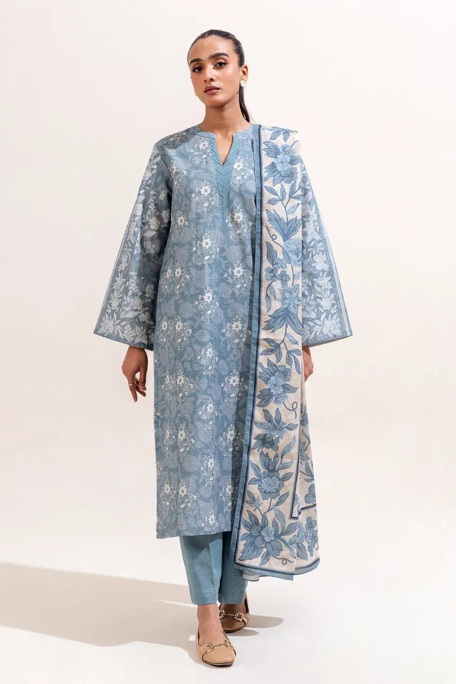 Baroque Premium LAWN TanaDora 3pc(V-1)JA RK-textile