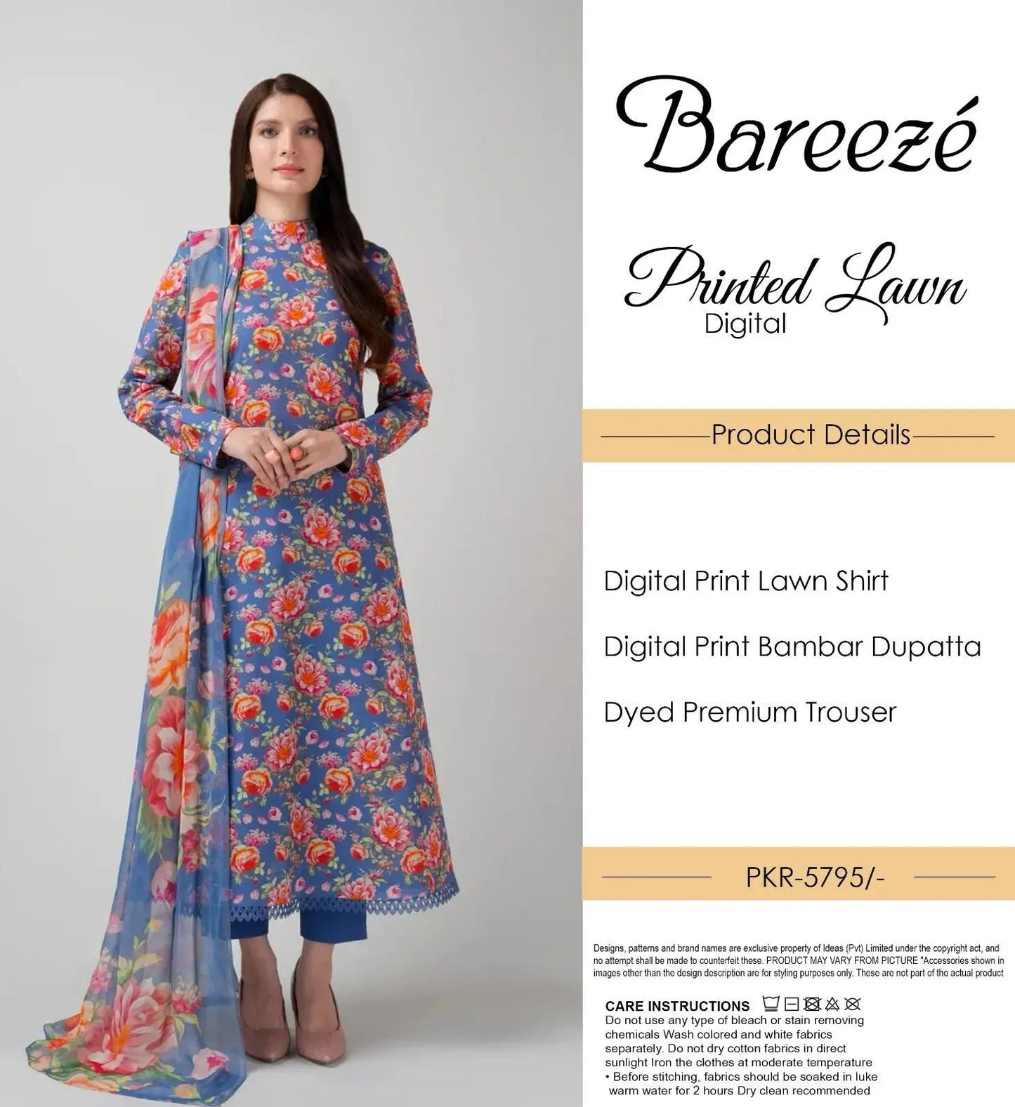 Lawn Bana Dora Summer Collection 2025(AZ) Rk-Store
