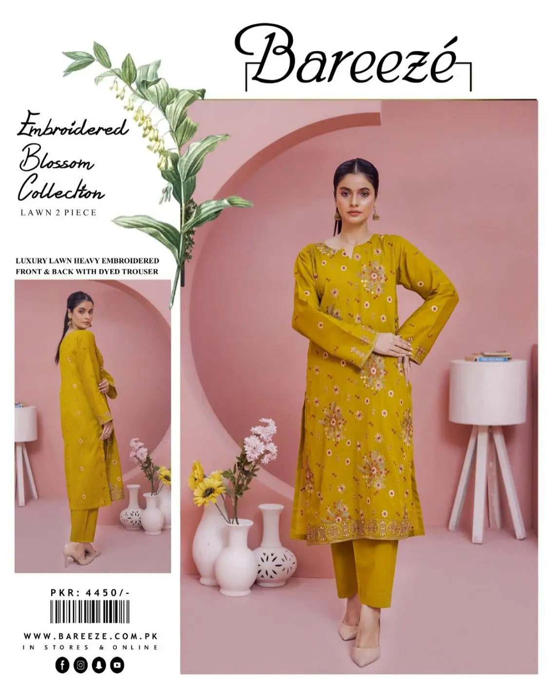 2pc Lawn Summer Collection 2025(vol-2) My Store