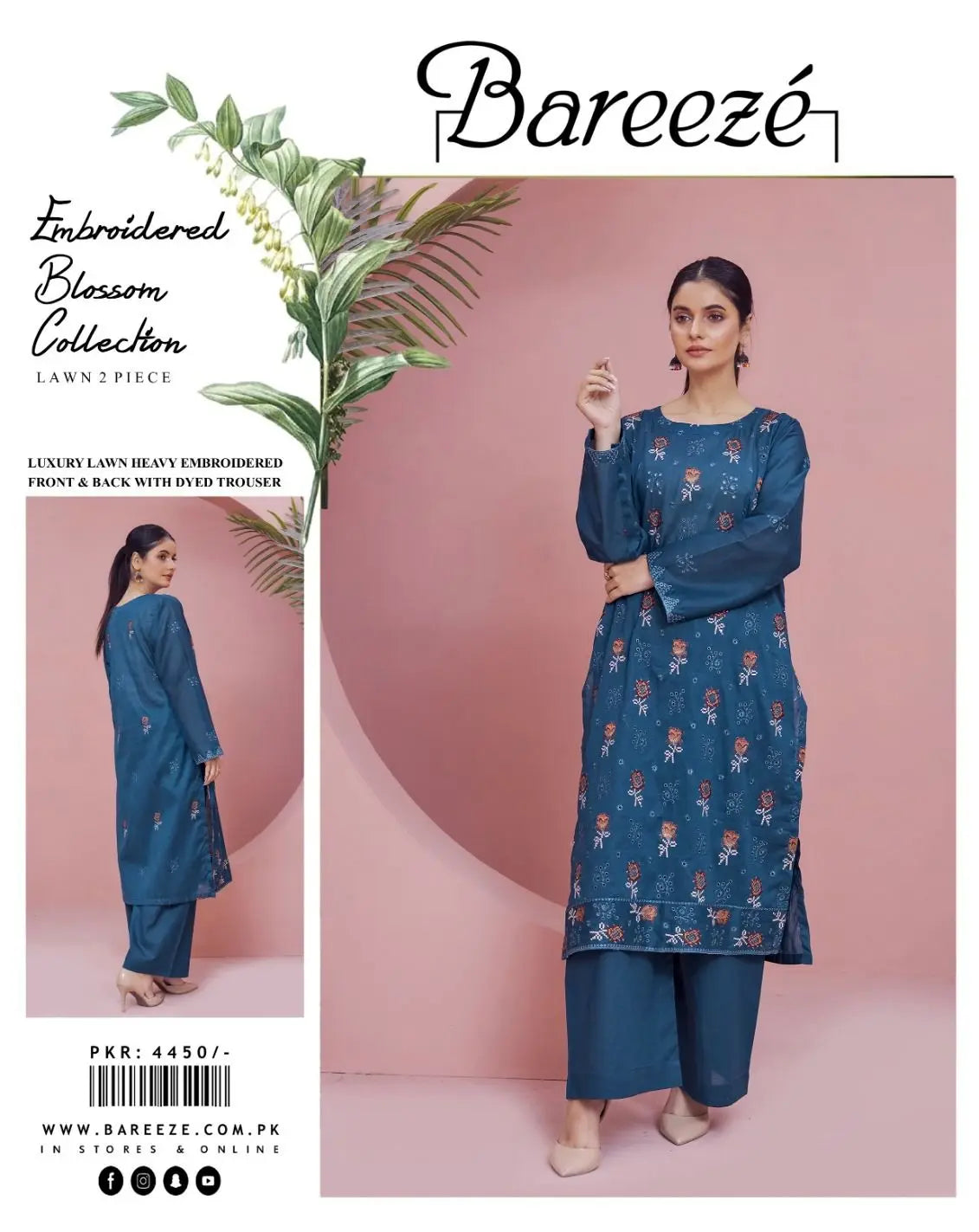 2pc Lawn collection 2025(vol-4) My Store