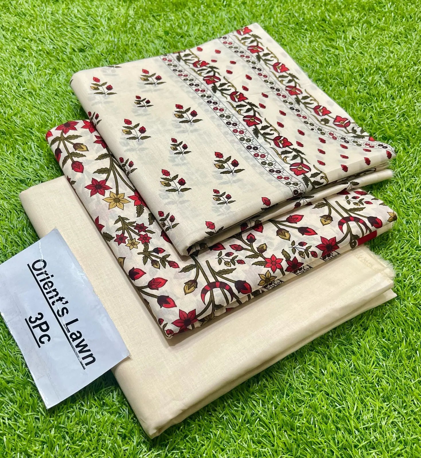 3pc Orient Lawn Collection(Vol-5)AZ Rk-Store