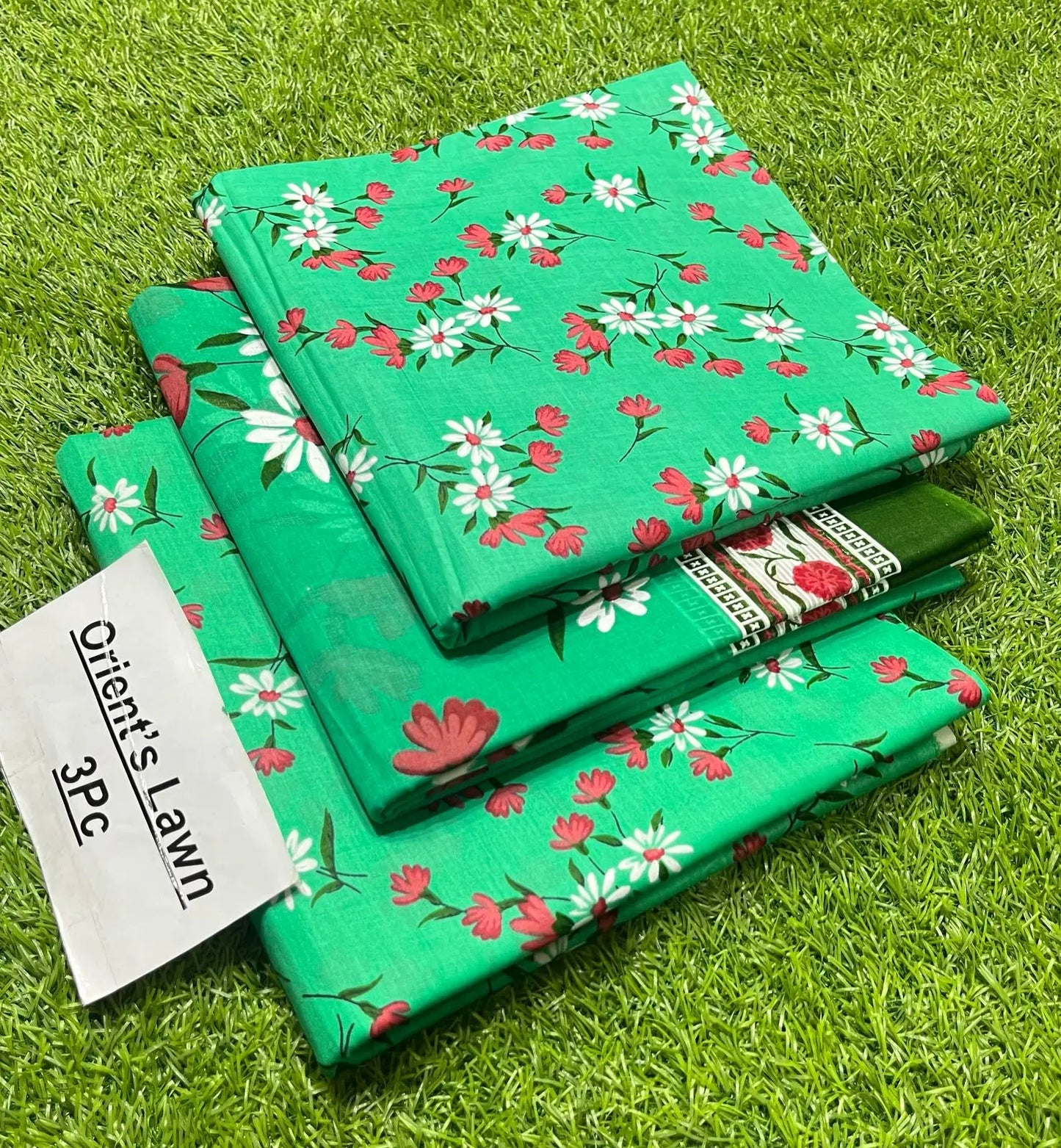 3pc Orient Lawn Collection(Vol-5)AZ Rk-Store