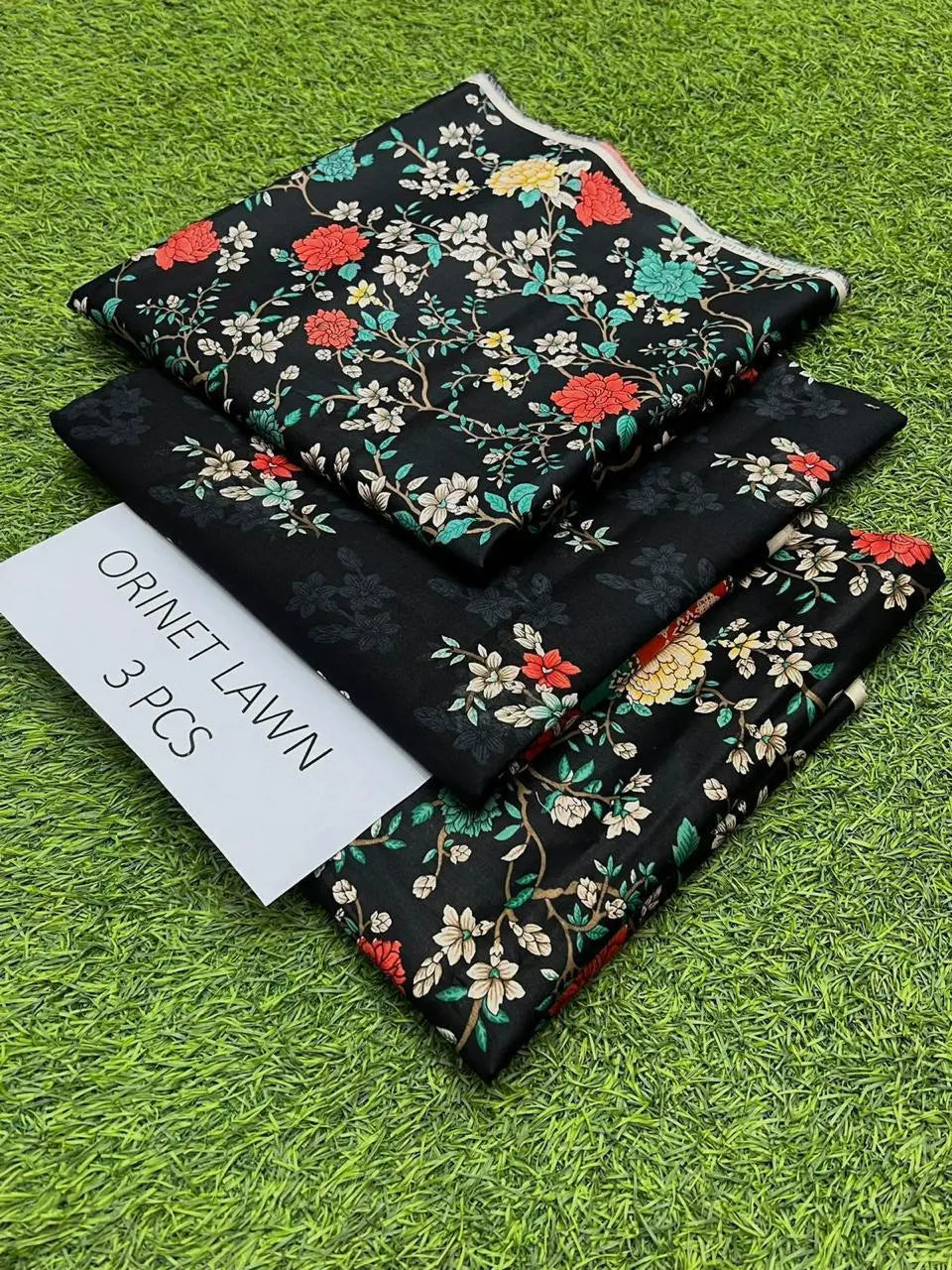 3pc Orient Lawn Collection(Vol-6)AZ Rk-Store