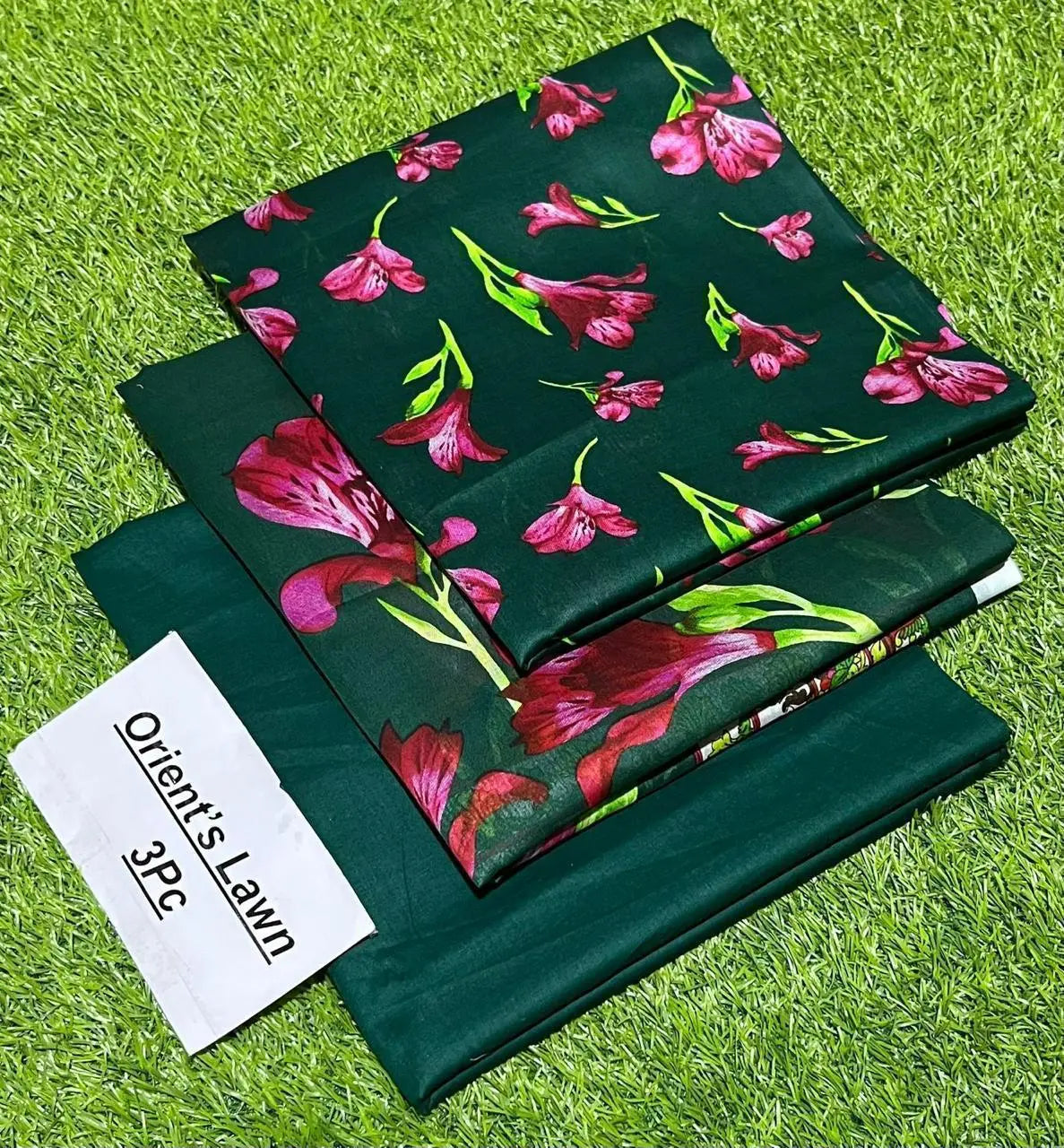 3pc Orient Lawn Collection(Vol-6)AZ Rk-Store