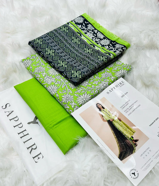3pc Summer collection(SAPHIRE) Vol-2 My Store