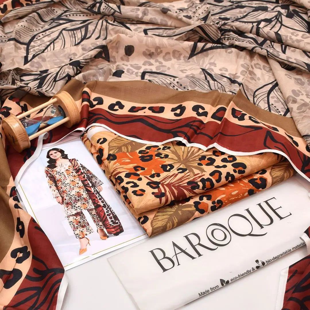 BAROQUE LUXURY SUMMER SEASON NEW ARRIVAL(AGC)😍 RK-textile