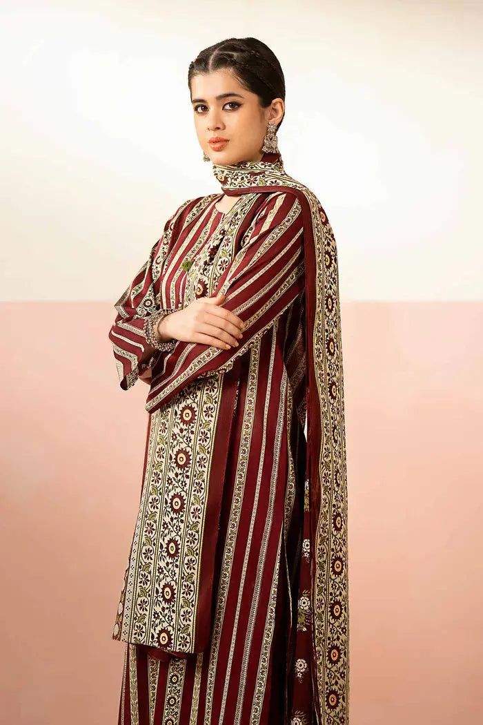 Baroque Lawn Collection 2025(AJ) RK-textile