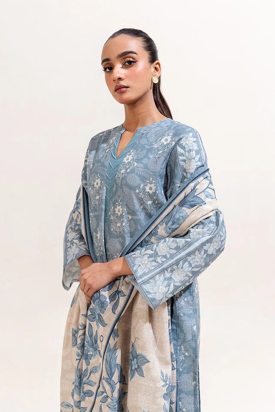 Baroque Premium LAWN TanaDora 3pc(V-1)JA RK-textile