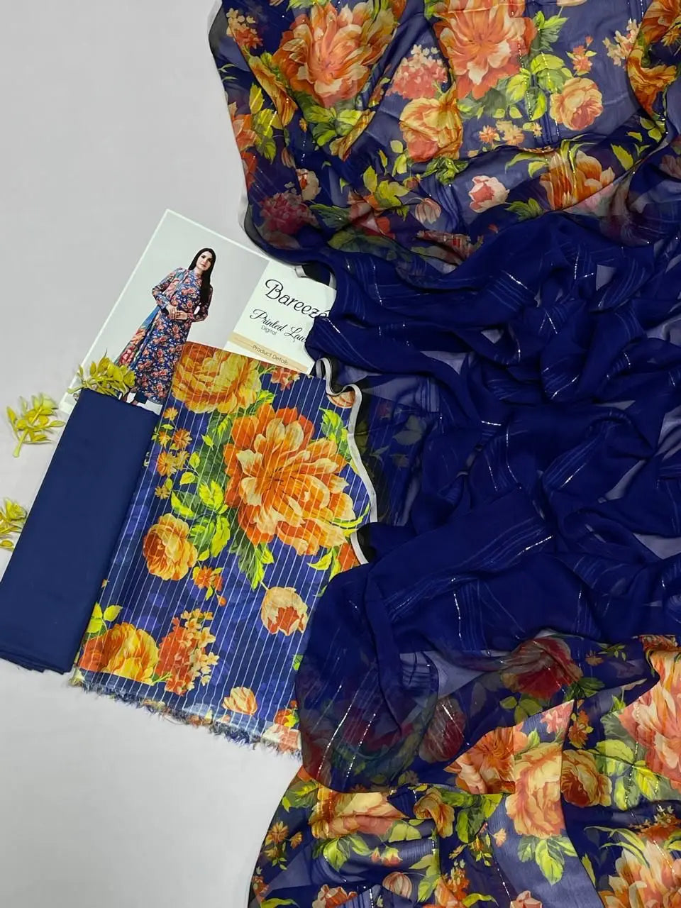 Lawn Bana Dora Summer Collection 2025(AZ) Rk-Store
