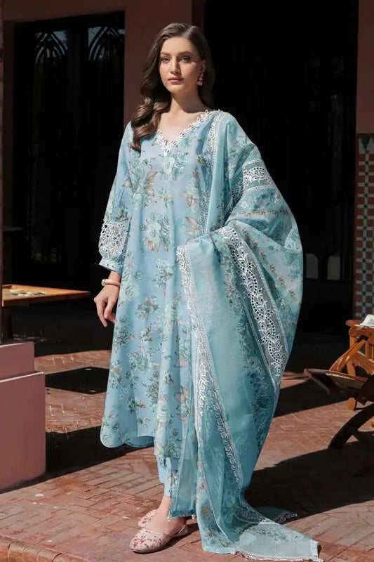 SWISS LAWN Suit With COTTON NET Dupatta My Store